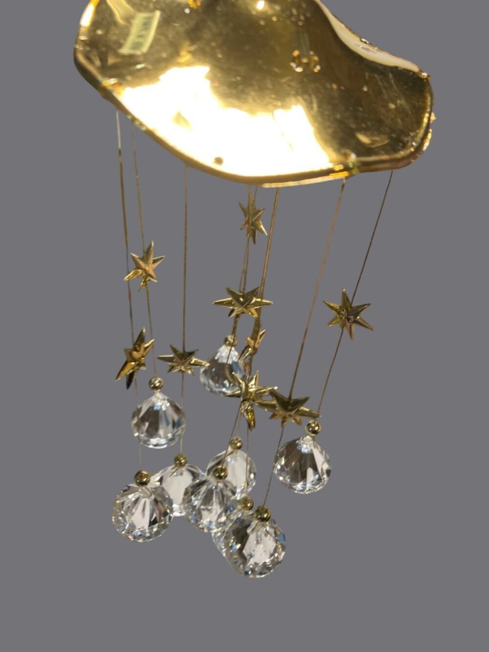 Kurt Adler Crystal Hanging Drops Christmas Ornament Taiwan 8.5 "X 3" - Picture 10 of 14